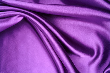 Purple silk sheet