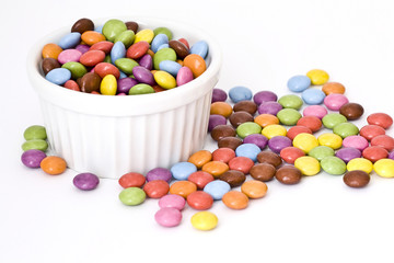 colored candies