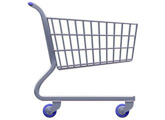 Stylized shopping cart