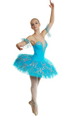 Naklejka premium young ballerina