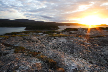 Ecosse au crépuscule, shieldaig