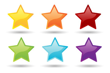 Obraz premium Star Icons