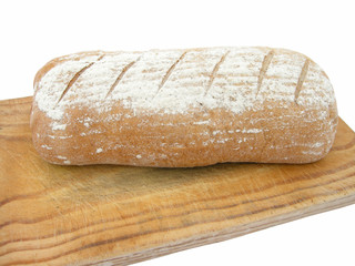 Brot auf Holzbrett