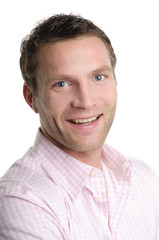 Obraz premium lächelnder Mann Porträt