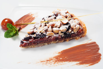 Chocolate Shortcake with Dried Fruit and Nuts