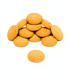 Cakes isolated on white