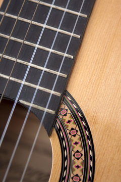 cuerdas de una guitarra