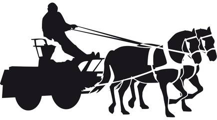 kutsche mit Pferd und reiter © www.rauschsinnig.de