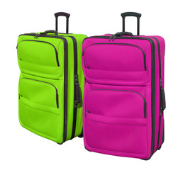 Travel modern suitcases