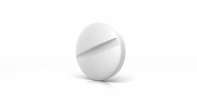 Rotating pill