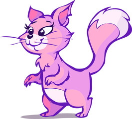 pink lady cat