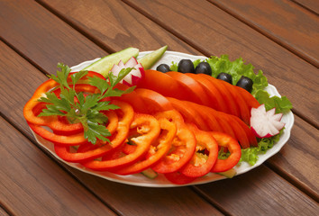 Vegetable cold cuts