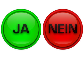 Ja - Nein - Button