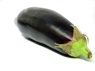 fresh eggplant - aubergine