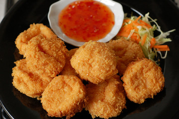 Deep fried fishcake