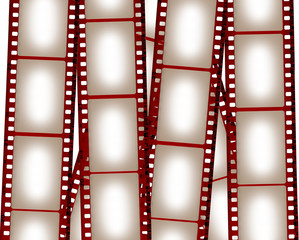 Blank film background