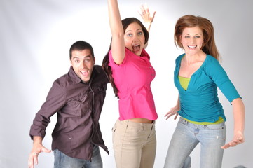 Obraz premium young people having fun