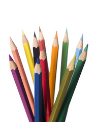 Fototapeta premium Bunch of colourd pencils