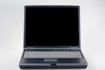 gray laptop