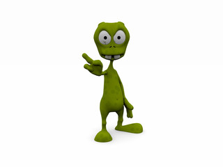 Personaggio 3d stile cartoon: NO!