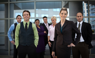 Fototapeta premium Team