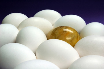 Golden Marble Egg