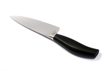 kitchen knife on a white background