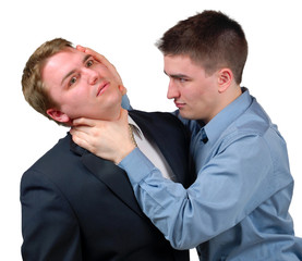 Man Being Put in a Trance