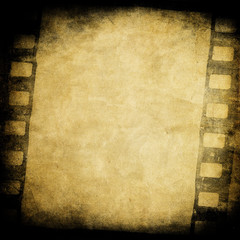 Naklejka premium grunge film background