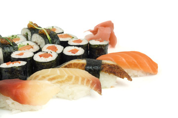 sushi assortment