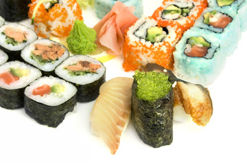 sushi assortment