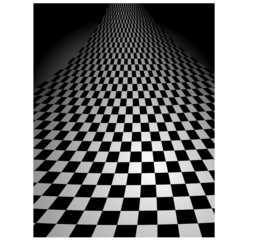 Naklejka premium Abstract Checker Background - vector illustration