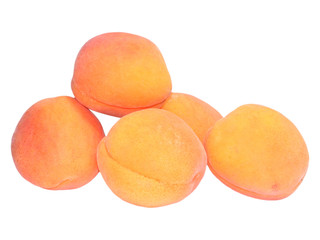 Five apricots