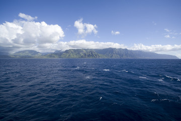 Kauai from the Pacific Ocean 1291