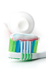Tooth-brush and tooth-paste