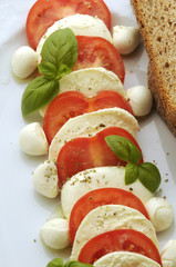 Insalata caprese - Antipasti della Campania