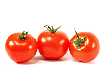 isolated tomato
