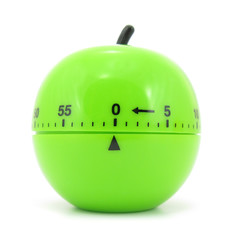 Egg timer green apple