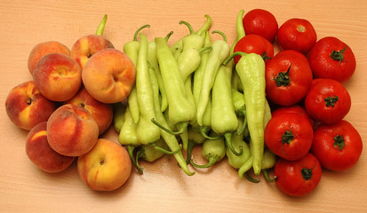 fruit and vegetables