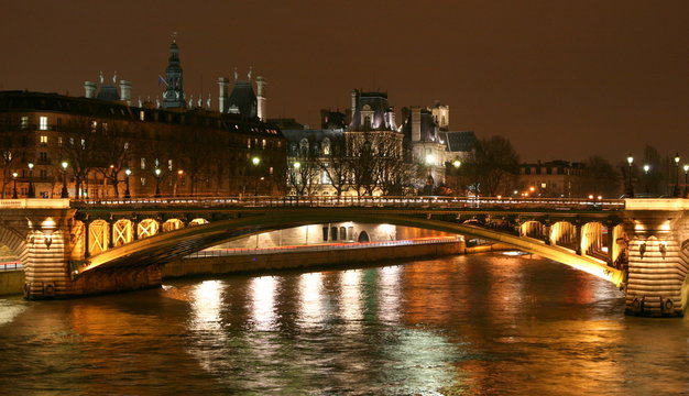 Fototapeta paris by night