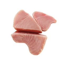 Yellow fin tuna fish steak