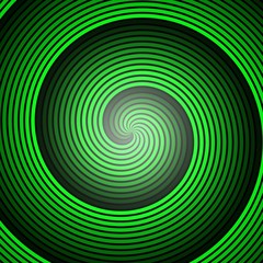 green retro helix
