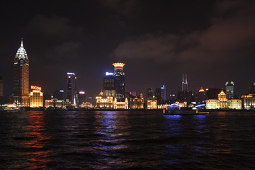 Fototapeta premium Bund bei Nacht 2