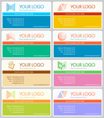 Business cards set 02