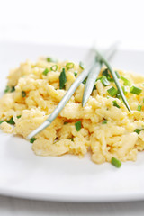 Rührei mit Schnittlauch