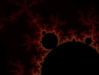 Naklejka premium Fraktal 090227 004