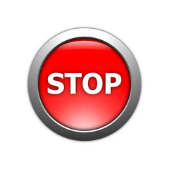 stop button with metalic ring