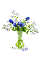 Naklejka na ściany i meble Bouquet of spring flowers