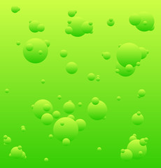 Abstract texture of color bubble.