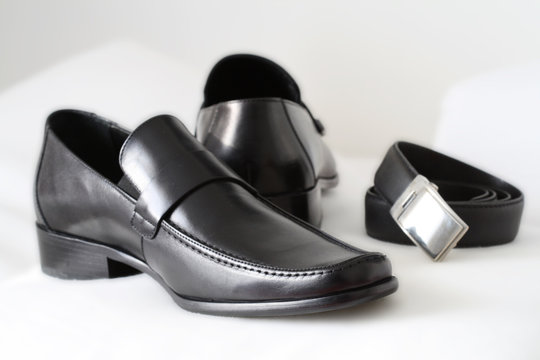 Pair of Shoe with belt